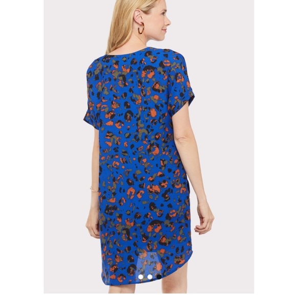 NWT Evereve Peyton Jensen Bri Leopard Shift Dress - Picture 3 of 11